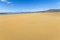 Wide Raudisandur beach landscape with sand, Iceland