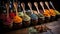 Wide realistic facebook cover photograph of colorful herbal spices in wooden spoons