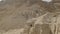 Wide shot of cave 4Q at qumran in israel