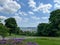 Wide Shot of Public Park Nordpark in Wuppertal, Germany