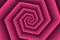 Wide spiral rosy background