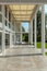 Wide veranda of a modern house