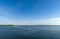 Wide view of the harbor at Northport Maine