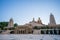 Wide view of the main Buddha sculpture of the Fo Guang Shan Buddha memorial center Kaohsiung