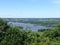 Wide View of the Mississippi River from Galena, Illinois