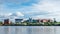 Wide view of Old Trafford stadium