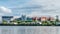 Wide view of Old Trafford stadium