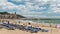 Wide view of `SITGES`.Time lapse.