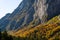 Wideangle lake in the mountains