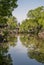 Wider canal with pagoda at Humble Administrators garden, Suzhou, China