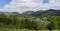 Widescreen view over Grasmere, it\'s lake and backgound mountains