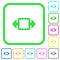 Width tool vivid colored flat icons icons