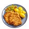 Wiener Schnitzel with boiled potatoes