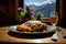 Wiener Schnitzel Elegance: Austrian Charm Amidst Alpine Beauty