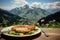 Wiener Schnitzel Elegance: Austrian Charm Amidst Alpine Beauty