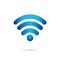 Wifi 3d symbol wireless connection icon