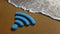 WiFi 4G Internet on the Beach