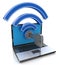 Wifi Access. Wireless Network concept