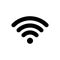 Wifi connection icon. Wifi signal coverage symbol vector illustration. Wi-fi zone sign