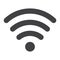 Wifi glyph icon, web and mobile, internet sign