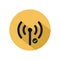 Wifi hotspot icon vector illustration. Connecting hotspot icon for web and mobile phone