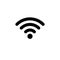 WIFI Icon in flat style. Wireless symbol