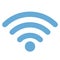 Wifi icon for radio waves, web and mobile