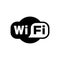 WiFi internet is available logo