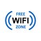 Wifi internet icon â€“ for stock