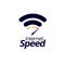 Wifi and Internet speed boost concept symbol