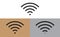 Wifi mobile router icons