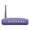 Wifi modem computer icon, cartoon style