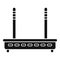 Wifi modem icon simple vector. Internet equipment