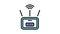 wifi router color icon animation