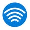 Wifi signals Line Style vector icon which can easily modify or edit