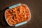 Wiggly Wet Spaghetti In Orange Tomato Sauce