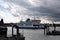 Wightlink Ferry on a stormy day