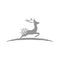 Wild animal pixel logo