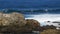 Wild Atlantic Ocean Coast with Rocks and Sand of Nordic Style Nature Environment in Spain