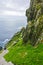 Wild Atlantic Way Ireland: Physically exhausted, spiritually replenished pilgrim soulmates near end of Skellig Michael staircase.