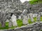 Wild Atlantic Way: Several of more than 100 crosses found on Skellig Michael, site of Irish Christian monastery