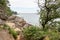 Wild beach in Island Noirmoutier in Vendee France