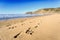 Wild beach in western Portugal