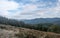 Wild Bieszczady and Bukovske vrchy mountains on polish - slovakian borderlands from Fereczata hill