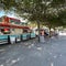 Wild Bill\\\'s Beach Dogs Food Truck in an Airstream trailer in the square in downtown Seaside, FL