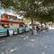 Wild Bill\\\'s Beach Dogs Food Truck in an Airstream trailer in the square in downtown Seaside, FL