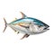 Wild Bluefin Tuna: Catch of the Day, Nutritious Protein for Seafood Enthusiasts, Generative Ai