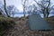 Wild camping in winter