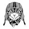 Wild cat Wild cat The cat wears a motorcycle helmet Hand drawn picture