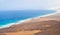 Wild coast on Fuerteventura Island. Canarias